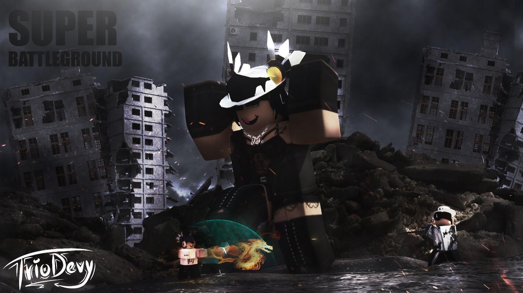 This piece of art is worth around 3k. It is made from photoshop and blender. The effects were all made by me.